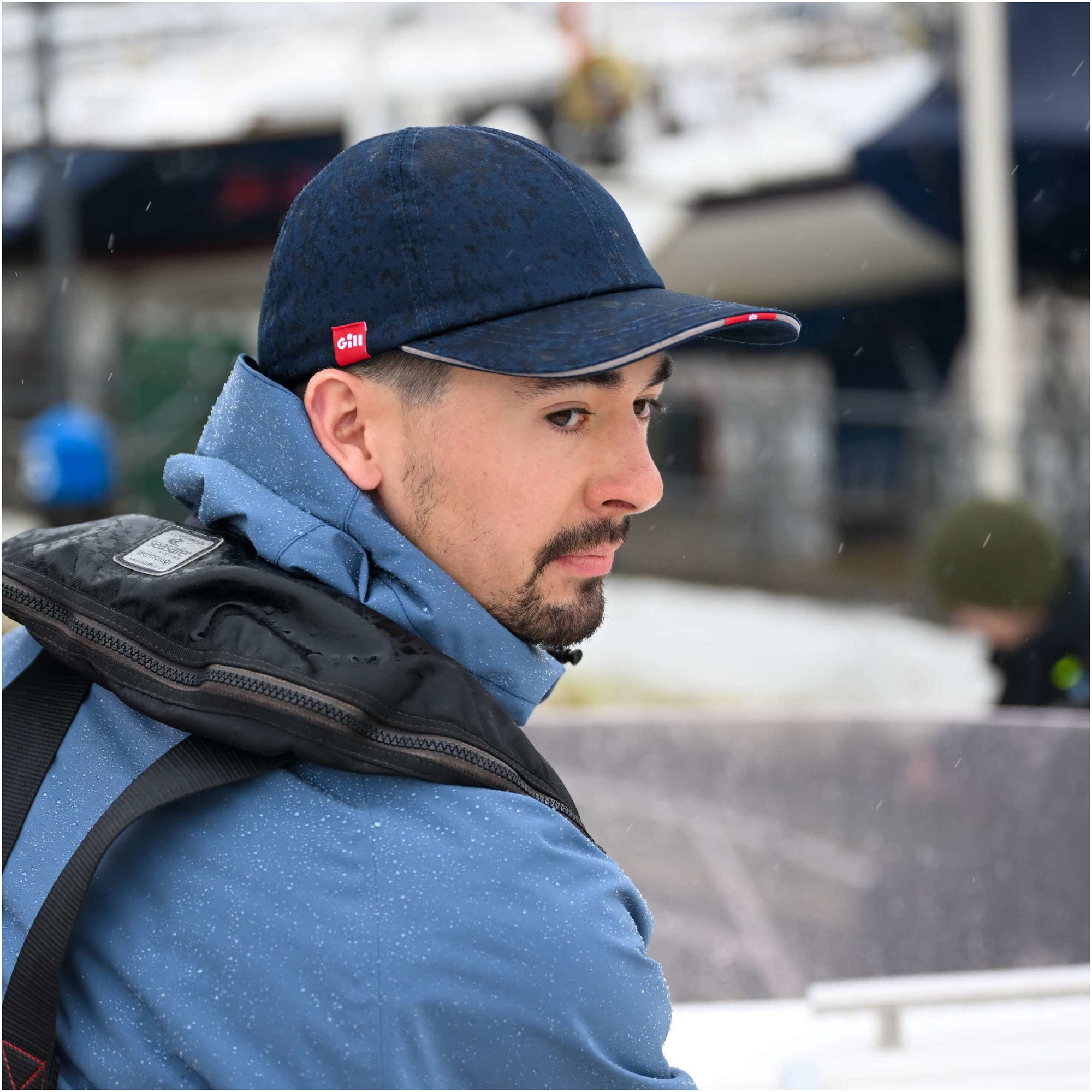 2026 Gill Marine Sailing Cap 139 - Navy